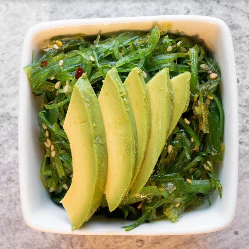 B1. Avocado Seaweed Salad