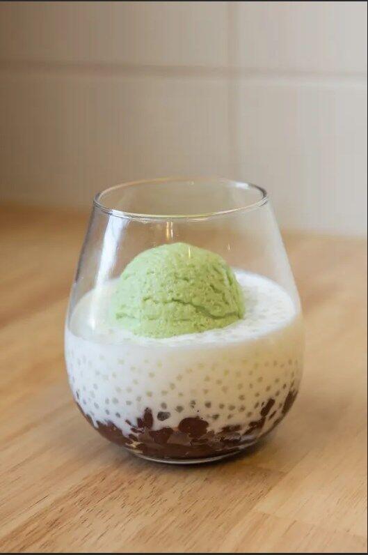S4. Greeny Red bean Sago