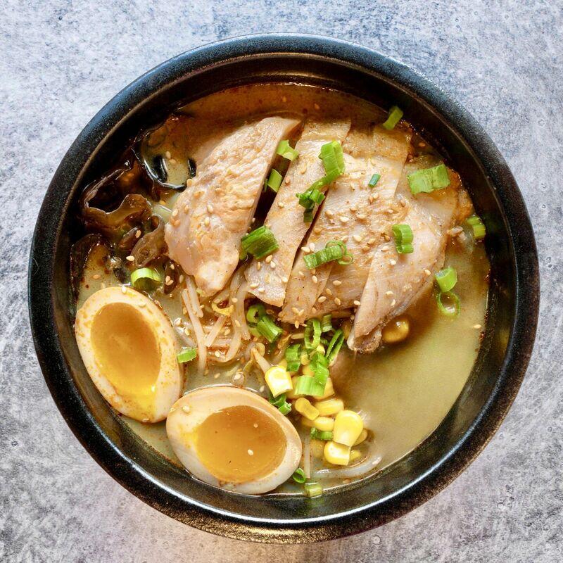 N3. Chicken Curry Noodle Soup (Spicy)