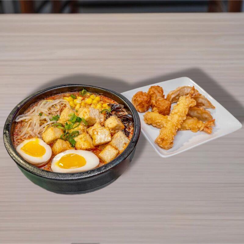 N4.Tofu Curry Noodle soup